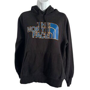 The North Face TNF Womens Hoodie Sweatshirt Size M Medium Half Dome Black blue